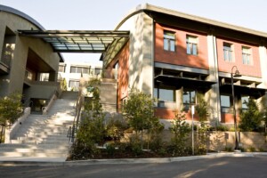 Front of building in Downtown Orinda