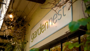 Gardennest store sign