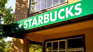 Starbucks restaurant sign