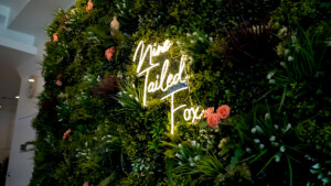 Nine tailed fox store neon light up sign