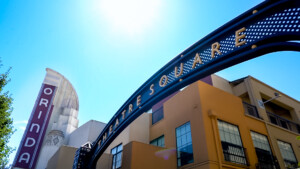 Downtown Orinda's Theatre District Sign