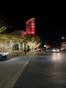 Photo of Orinda Theatre Neon Light